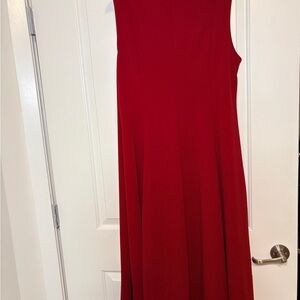Fashion Nova Vibrant Red Maxi Dress